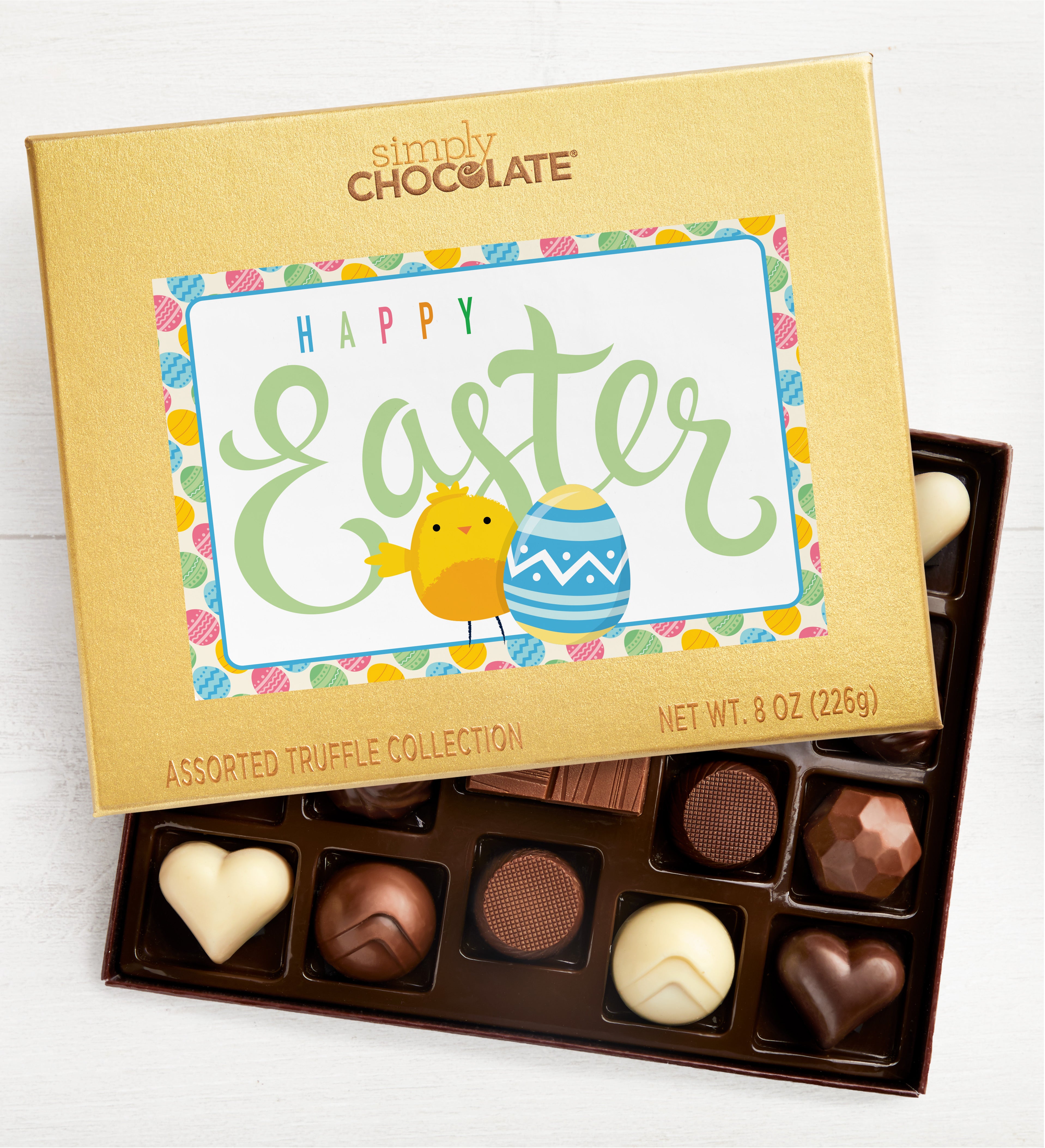 Simply Chocolate® Happy Easter Chick 19pc Chocolate